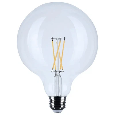 6 Watt G40 LED - Medium Base - Clear - 3500K CCT - 120 Volt - 6-Pack - Image 1 of 4