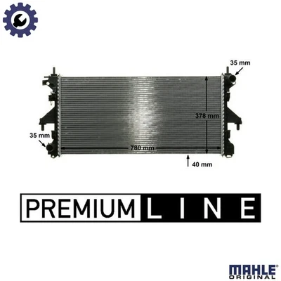 RADIATOR ENGINE COOLING CR 887 000P FOR PEUGEOT MANAGER/Platform/Chassis/Van - Image 1 of 4