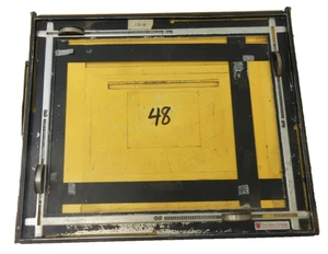 Vintage Used Sanders Omega Precision Enlarging Easel Sizing Cropping Photo Frame - Picture 1 of 13