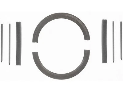 Kit de sellado de cigüeñal trasero Felpro 99322QDMK 1968 1967 1970 para Jeep CJ5 1966-1971 Foto 1 de 2