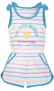 Disney Little Mermaid Cover-Up for Girls Size 5/6 New With Tag Flounder Ariel - Picture 1 of 2