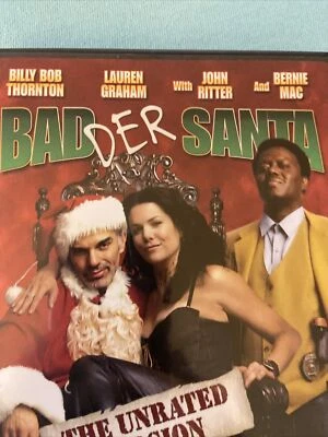 Badder Santa Dvd 2004 Comedy Raunchy The Unrated Version Billy Bob Thornton - Image 1 of 4