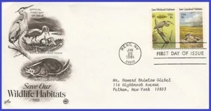USA5 #1921 ADDR PCS ARTCRAFT FDC STR2  Great Blue Heron - Picture 1 of 1