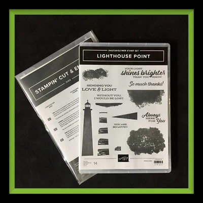 Stampin' Up! Juego de estampillas y troqueles LIGHTHOUSE POINT. ***NUEVO*** #292 Foto 1 de 4