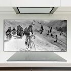 Kitchen Splashback Toughened Glass 120x60 Tour De France Vintage Poster Bike