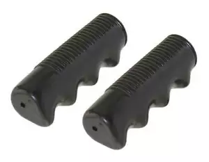 NEW! LOWRIDER GRIPS 7/8 LONG 95MM BLACK. - Picture 1 of 1