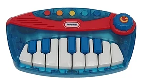 Little Tikes Musical Toy Blue Piano Keyboard Batteries not Included - Picture 1 of 16