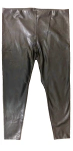 XXL Übergröße PU Leder Leggings mit leichtem Glanz, passt ca. Gr. 48 bis 52 - Bild 1 von 6