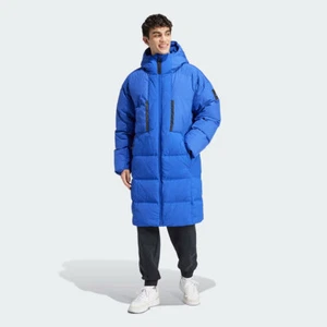 New Adidas Mens MYSHELTER DOWN PARKA JG1530 LUCID BLUE S-3XL ASIAN FIT TAKSE - Picture 1 of 9