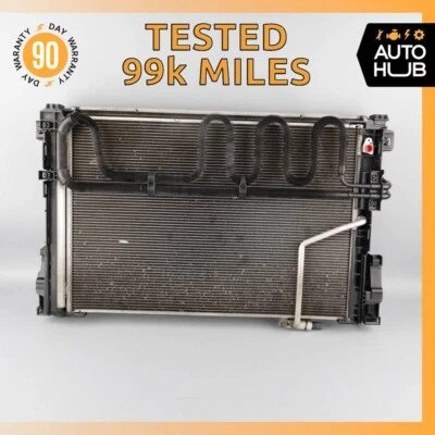 Mercedes W207 E350 E400 Engine Water Cooling A/C Condenser Radiator OEM 99k Foto 1 de 4