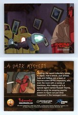 A Dark Mystery #24 Hellboy Sword Of Storms 2007 Inkworks Trading Card