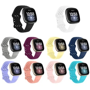 Silikonowa sportowa opaska do zegarka Premium odporna na pot do paska Fitbit Versa 3 / Sense - Zdjęcie 1 z 54