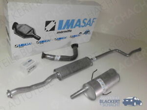 IMASAF Auspuffanlage komplett für Peugeot 106 1.4 55KW ohne Kat 1991-1996