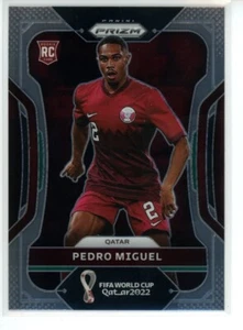 2022 Prizm Fifa World Cup Qatar Pedro Miguel #189 Qatar RC Rookie Card - Picture 1 of 2