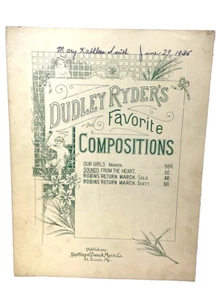 Sounds From The Heart Klavier Solo Noten 1907 Dudley Ryder’s Favorite Comp. - Bild 1 von 6