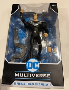 McFarlane Toys DC Multiversum Superman schwarzer Anzug Variante Neu im Karton kostenloser Versand - Bild 1 von 6