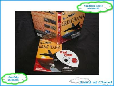 Great Planes for Microsoft Flight Simulator 2002 & 2004 PC CD-ROM game FAST POST - Image 1 of 2