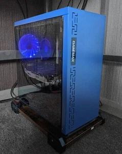 Gaming PC : NVIDIA GTX 1060 3GB / 8GB DDR4 / 1TB SSD / Corair 55W / Blue LED Fan - Picture 1 of 7