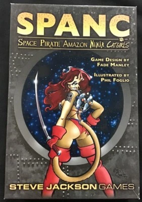 SPANC ~ Juego de Cartas Space Pirates Amazon Ninja Catgirls ~ Juegos de Steve Jackson ~ OEJ Foto 1 de 2