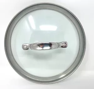 Calphalon Pot Pan Lid ONLY - Inside Rim lip 6 7/8" - Outside Rim lip 7 6/8" - Picture 1 of 7