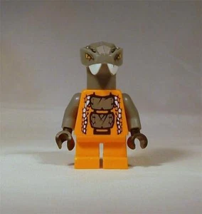 LEGO Ninjago Chokun Minifigure 9450 Short Legs Orange Snake Plus FREE Grab Bag - Imagen 1 de 1