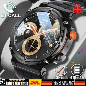 Smartwatch, Lange Akkulaufzeit, Bluetooth Herzfrequenz Pulsuhr Blutdruck - Bild 1 von 12