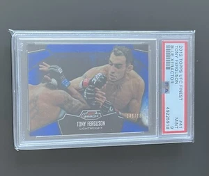 Topps UFC 2012 Finest Tony Ferguson #41 radiocontrol MMA novato azul Xfractor SP/188 PSA 9 - Imagen 1 de 1