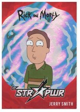 Rick and Morty CZ Str Pwr  Individual Red and Blue Cards - Cryptozoic 2019