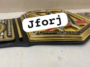 Nuevo cinturón campeonato de lucha de peso pesado indiscutible 2023 réplica placas de 6 mm - Imagen 1 de 8