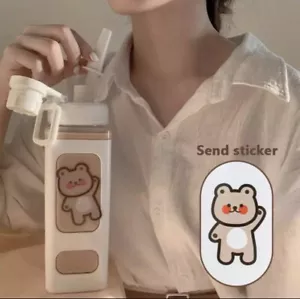 700ml Cute Water Bottle For Kids And Girls - Picture 1 of 2