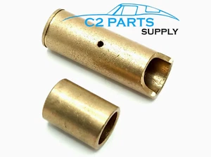1962-74 BUSHING SET CORVETTE TACH DRIVE DISTRIBUTOR 2 PIECE UPPER & LOWER NEW - Bild 1 von 3