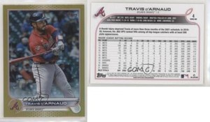 2022 Topps Series 1 Gold Foil Travis d'Arnaud #4