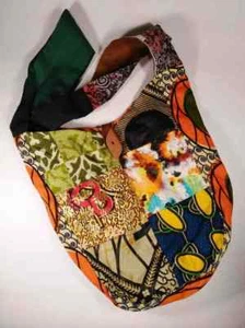 Lovely Multi-Color Cotton Patchwork Shoulder Bag - RT - Picture 1 of 6