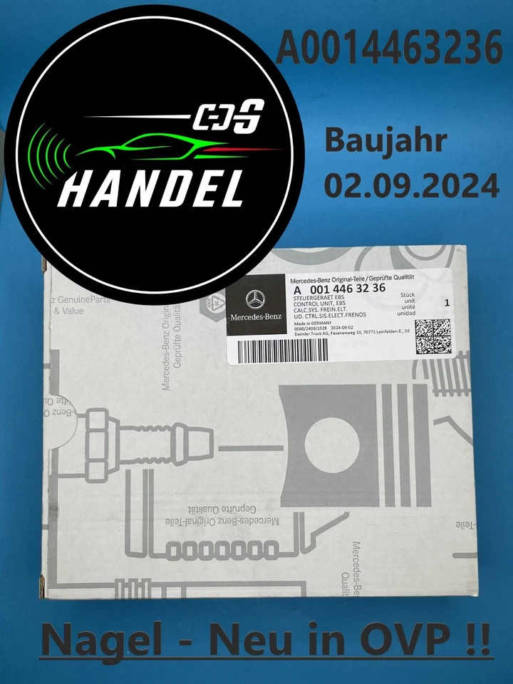 Original Mercedes-Benz EBS Steuergerät Wabco A0014463236