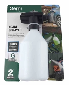 Gerni Foam Sprayer - For High Pressure Cleaner - Genuine Gerni Accessory - Picture 1 of 9