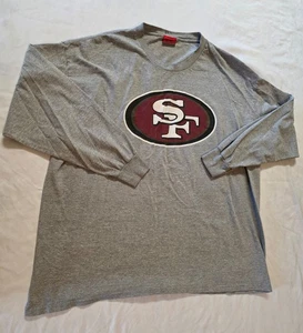 NFL San Francisco 49ers Mens L Gray Long Sleeve Shirt Gray - Picture 1 of 12