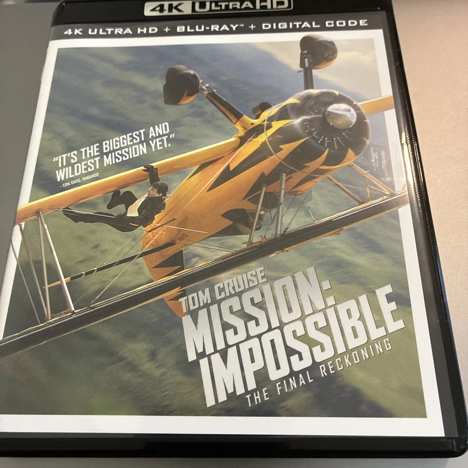 Mission: Impossible The Final Reckoning 4K. No Bluray Disc, Slipcover, Digital Foto 1 de 1