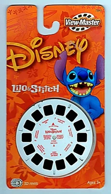 2002 VIEW-MASTER #73647 "DISNEY'S LILO & STITCH" 3-REEL RACK PACK - Image 1 of 3
