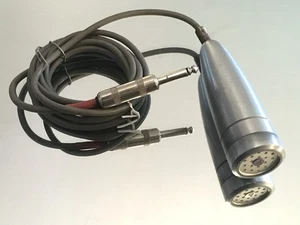 Micrófono De Colección Estilo Bala Aluminio Cepillado Probado y Funcionando Armónica - Imagen 1 de 7