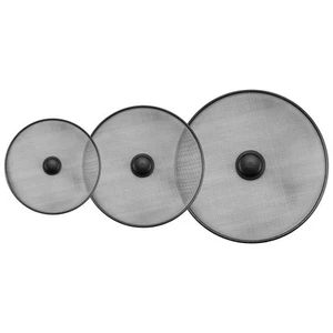 3Pcs Kitchen Splash Guard Grease Splatter Screen Mesh Oil Proof Pot Lid I6O5 - Picture 1 of 7