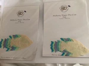 🐟15 FISH cardstock paper die cut embellishments - Picture 1 of 5