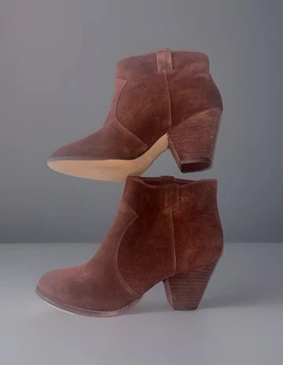 Великолепный Eloise кожи замши женщин ботинок цвет изюм/коричневый размер. 9 М - Изображение 1 из 4