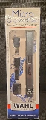 WAHL 2-En-1 Nariz Oreja Cabello BATERÍA Húmedo/Seco Compacto Precisión Detallador Recortador Nuevo en Caja Foto 1 de 4