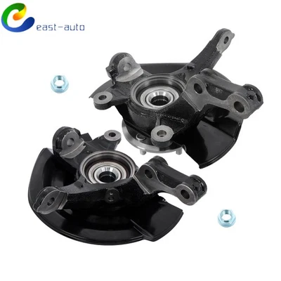 Conjunto de rolamento de cubo de roda e junta de direção dianteira 2× para Honda CR-V LX/EX/EX-L - Imagem 1 de 4