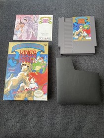 King's Knight (NES, Nintendo) Box, Game, & Manual !