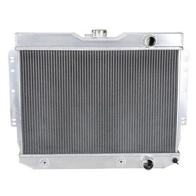 Se adapta a Chevy Impala 1959-1963 1960-1965 Biscayne 2 filas radiador de refrigeración de aluminio Foto 1 de 4