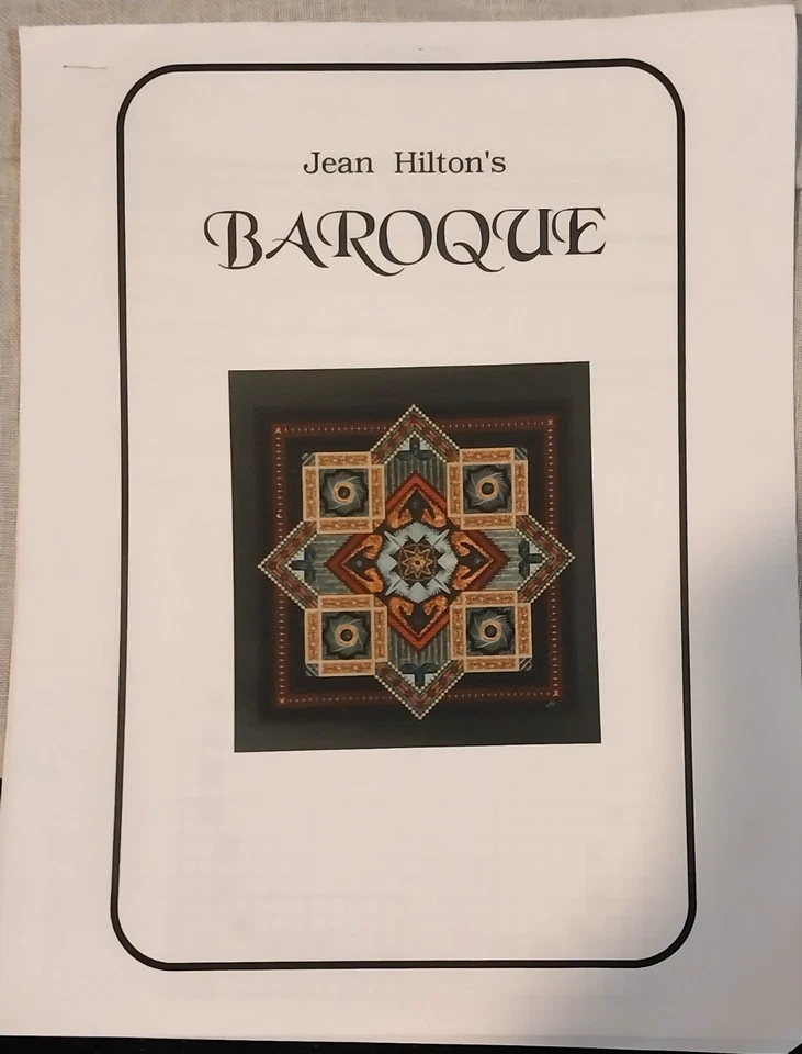 Jean Hilton patrón de punta de aguja barroco--1er en serie Foto 1 de 1