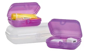 Tupperware Auster Packbar Vorratsbehälter 3er Set Neu - Bild 1 von 3
