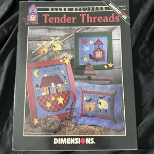 Dimensions Tender Threads Noah Ark by Ellen Stouffer Cross Stitch Pattern - Picture 1 of 1