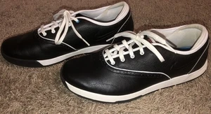 Nike Tenis Mujer 9 Lunarlon Negro Dueto Clásicos Sin Tacos GOLF Bajos Atléticos - Imagen 1 de 9